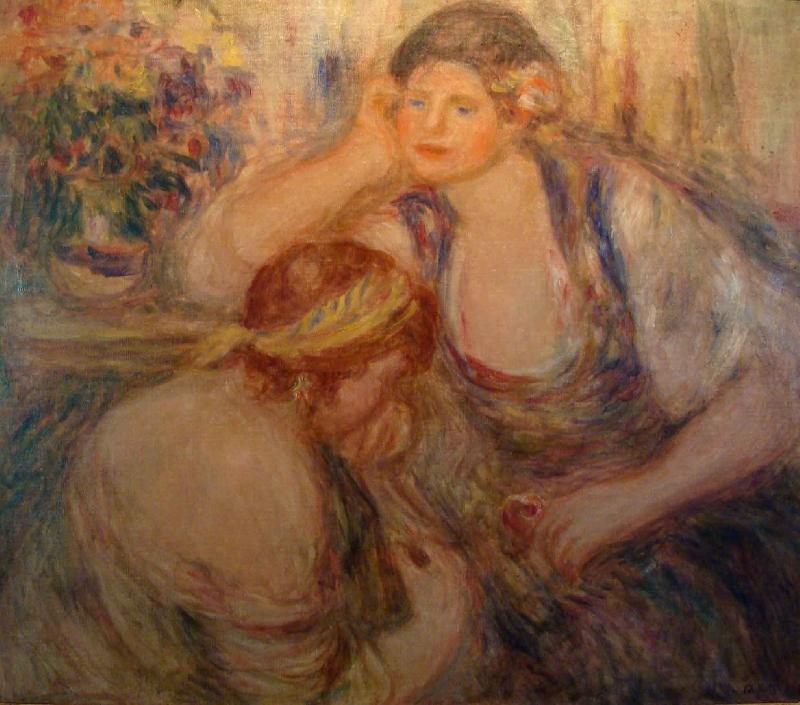 Pierre-Auguste Renoir The Serenade Sweden oil painting art